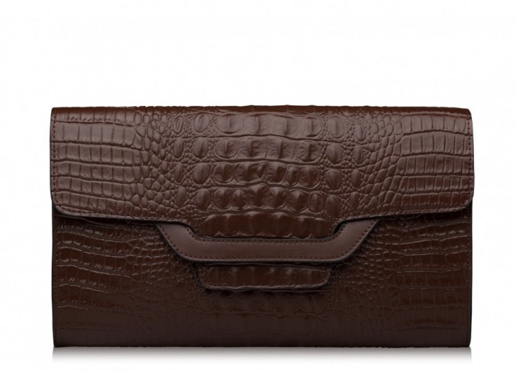 Женская сумка-клатч Trendy Bags Bonjour K00560 Brown